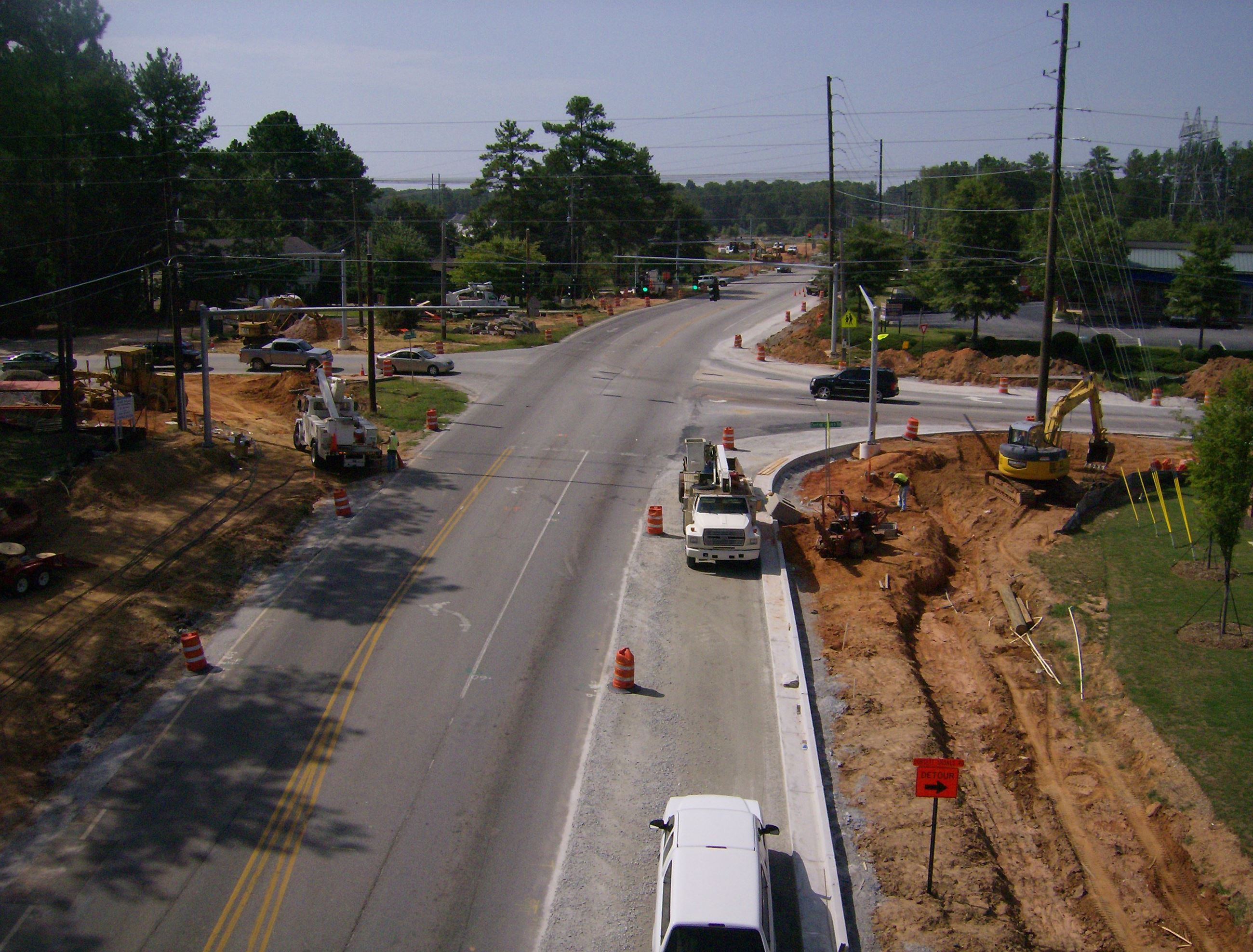 Chapel Hill During Construction