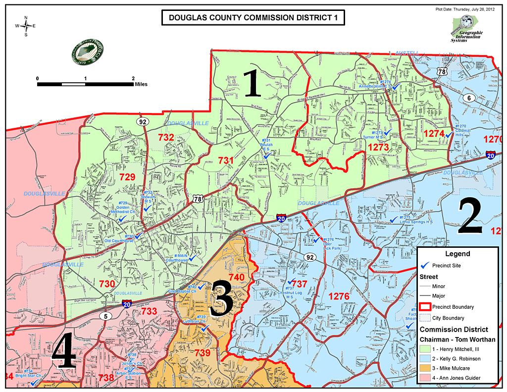 District 1 Map Opens in new window