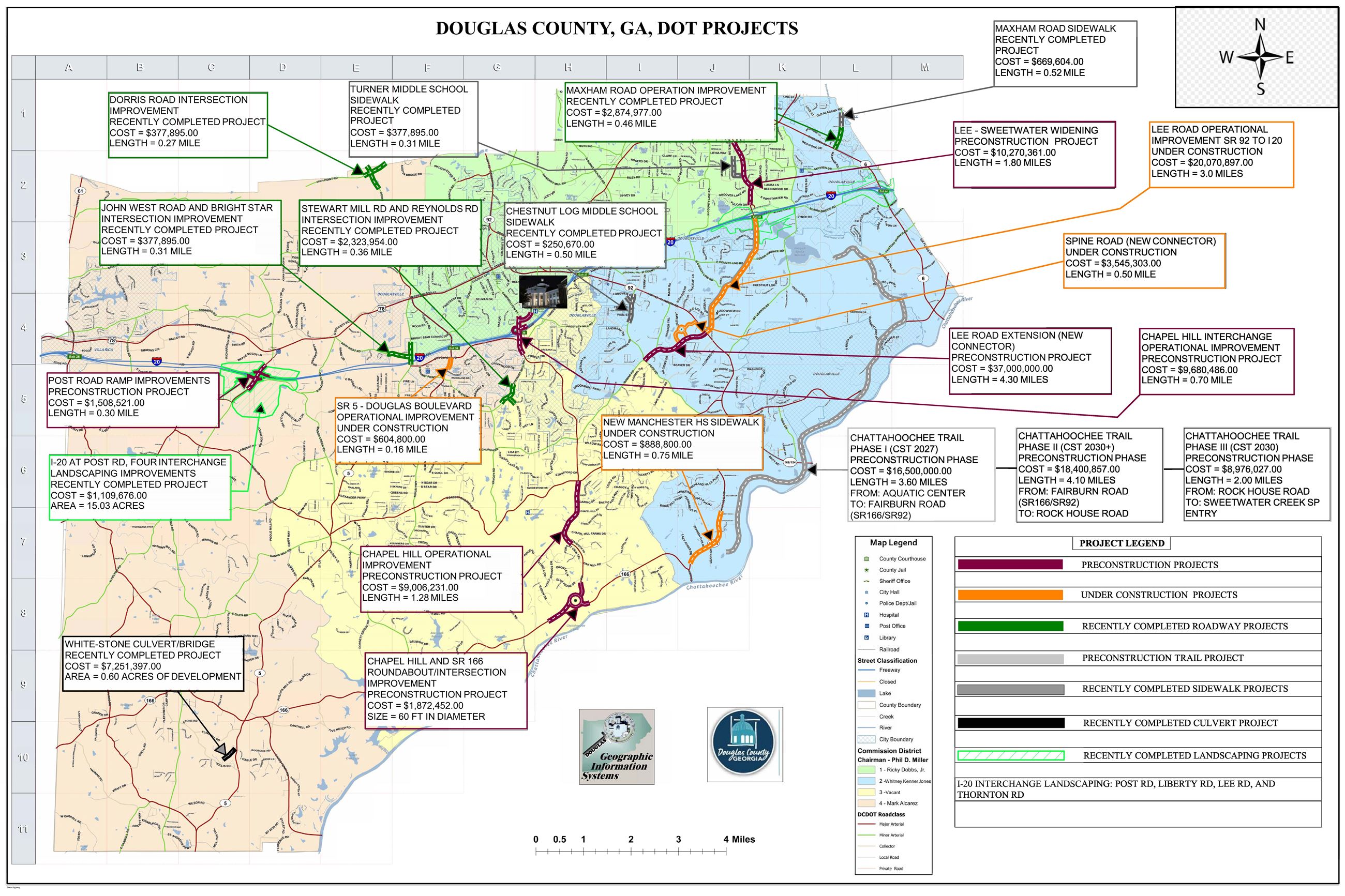 Douglas County GA Streets 