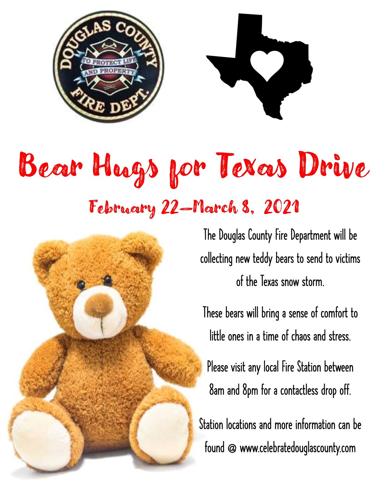 Bear Hugs for Texas Flyer